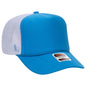 OTTO CAP 5 Panel High Crown Mesh Back Trucker Hat 39-165