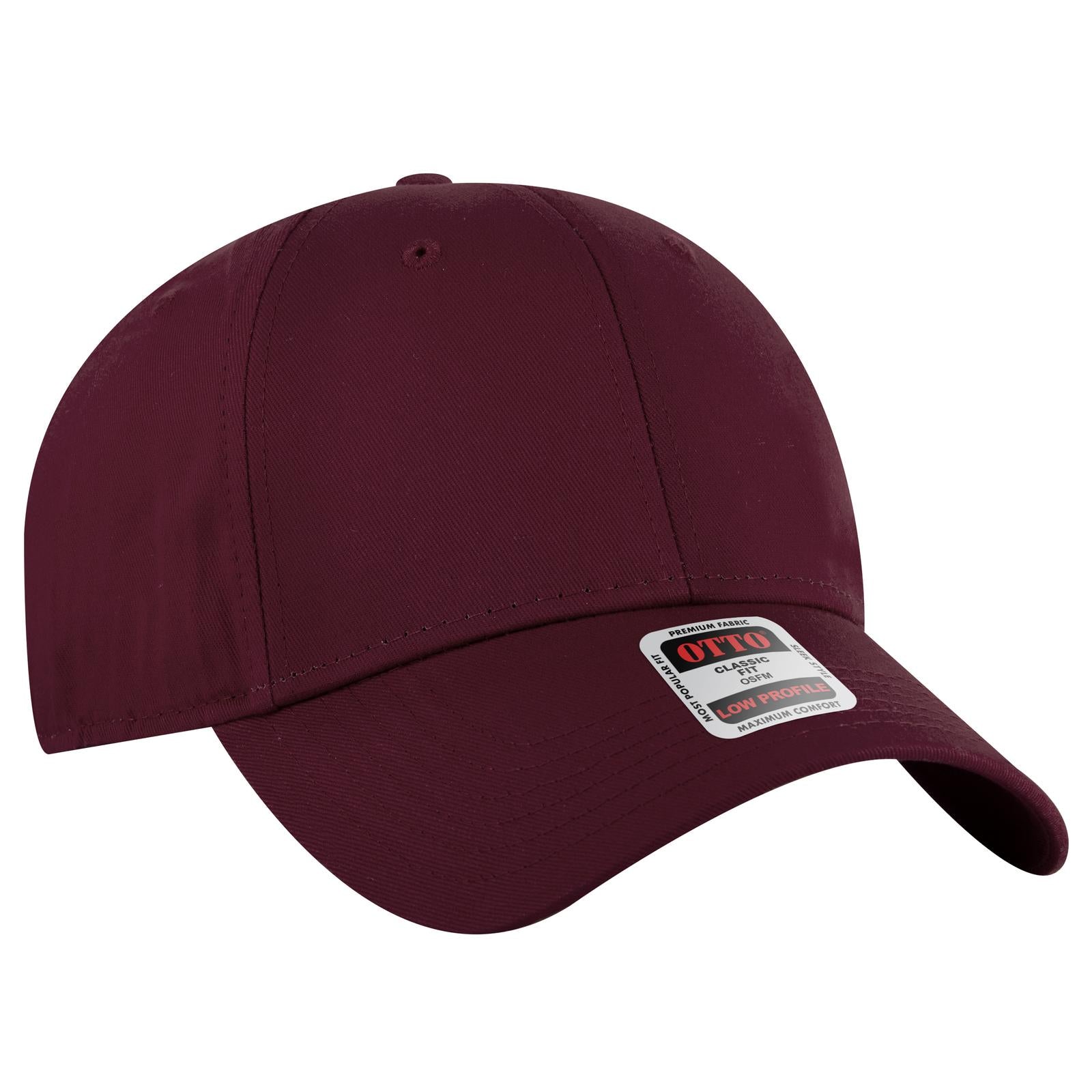 OTTO CAP 6 Panel Low Profile Baseball Cap