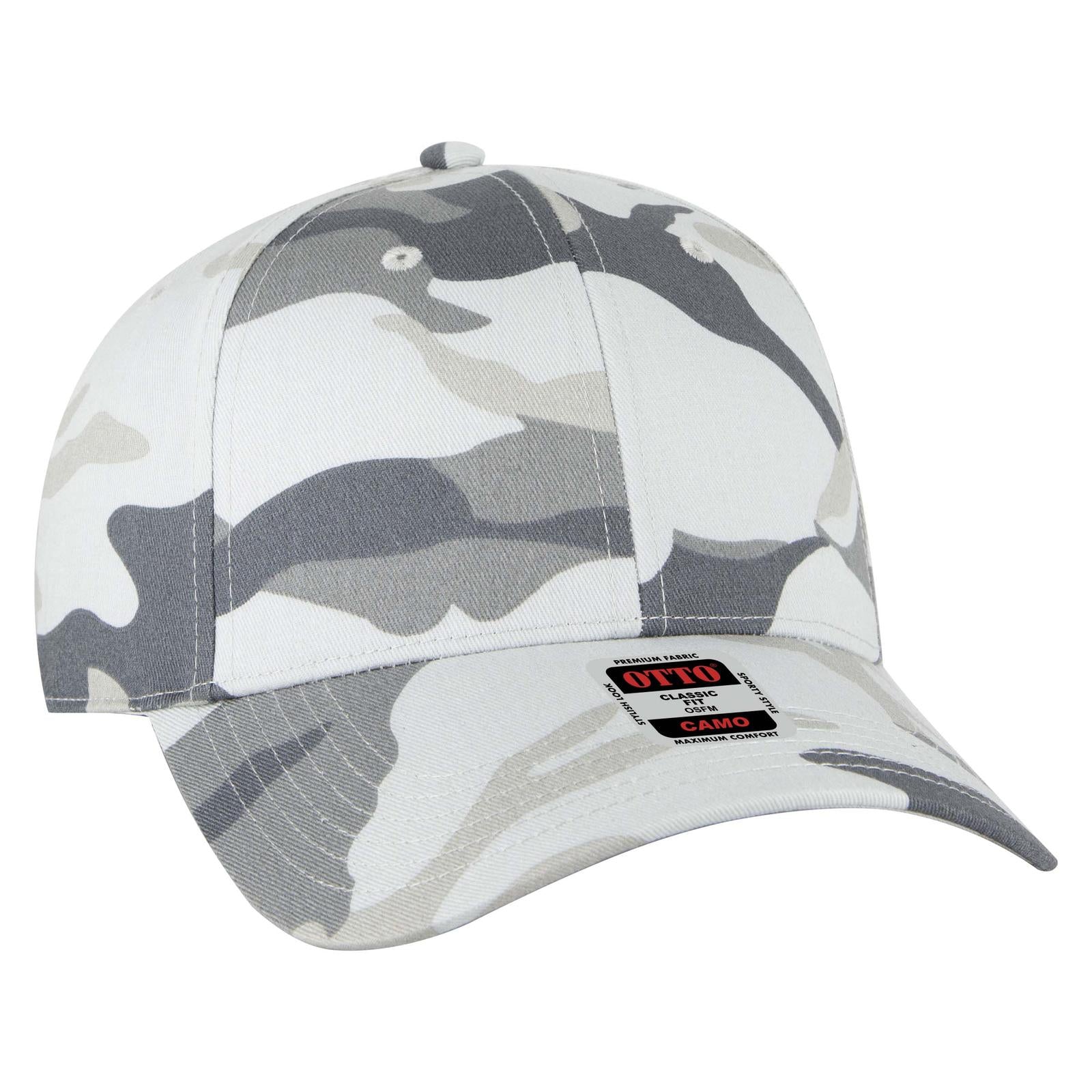 OTTO CAP Camouflage 6 Panel Low Profile Baseball Cap