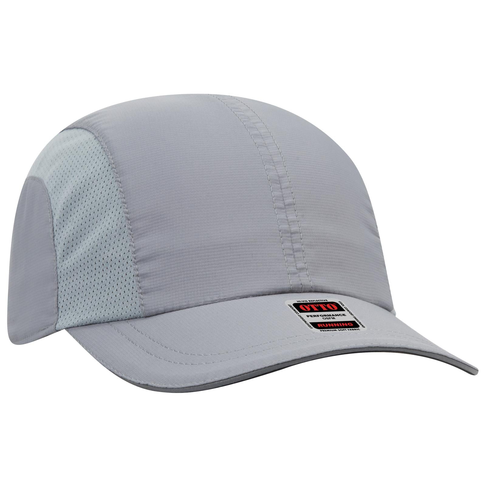 OTTO CAP Reflective 6 Panel Running Cap 133-1240