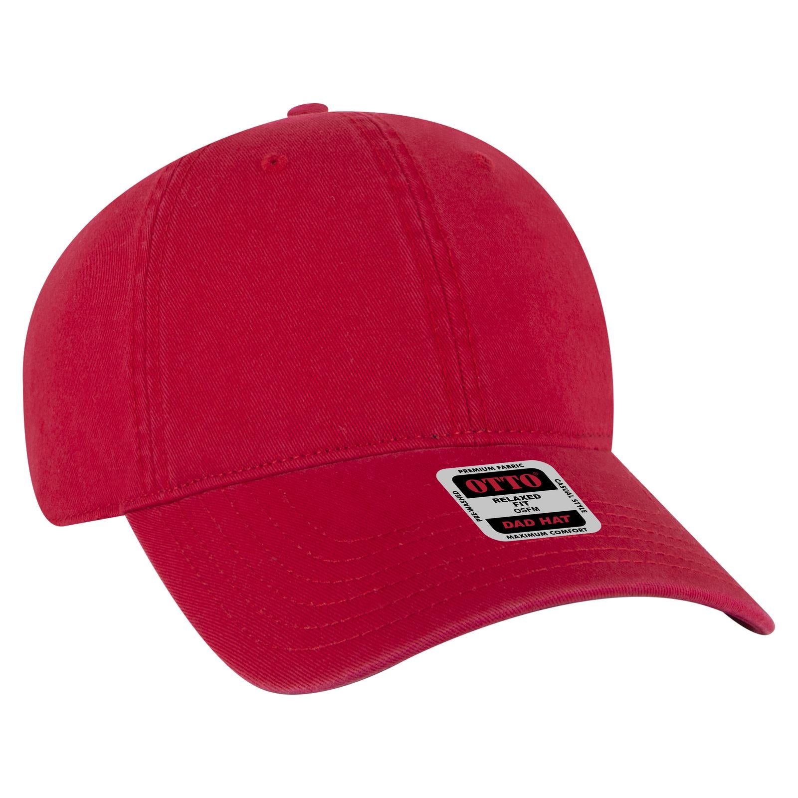 OTTO CAP 6 Panel Low Profile Dad Hat