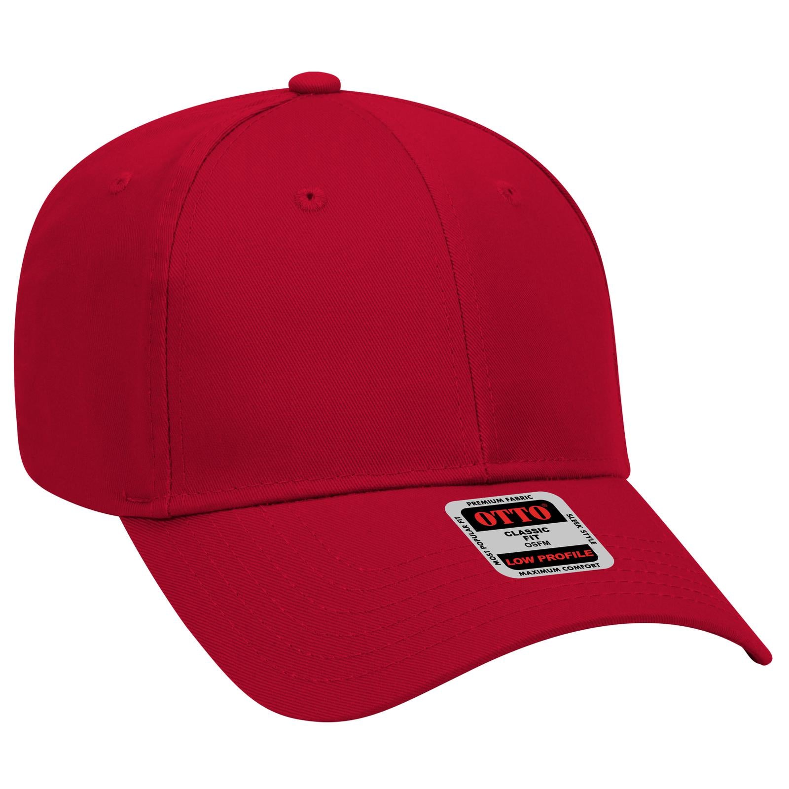 OTTO CAP 6 Panel Low Profile Baseball Cap