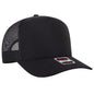 OTTO CAP 5 Panel Mid Profile Mesh Back Trucker Hat 32-285