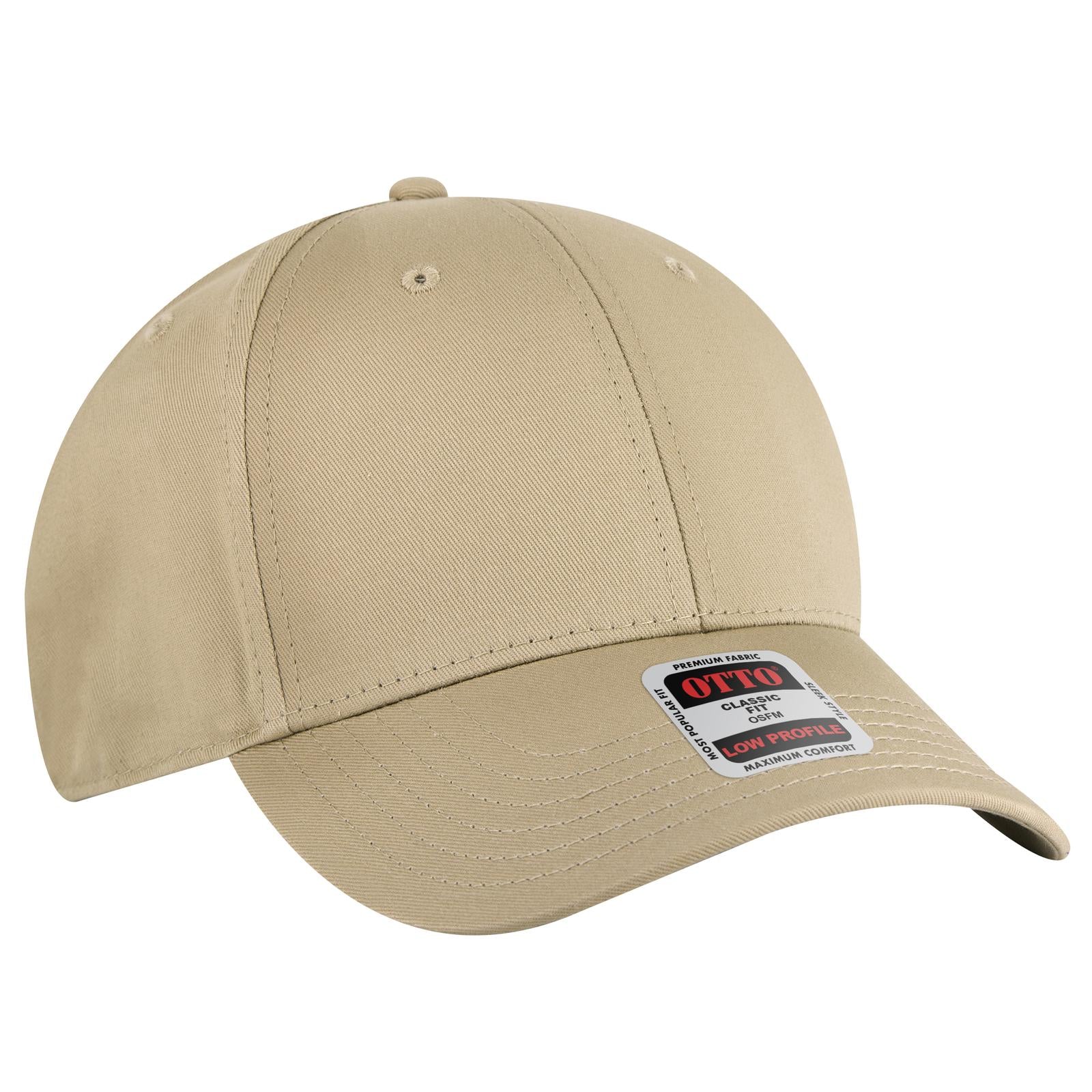 OTTO CAP 6 Panel Low Profile Baseball Cap