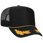 OTTO CAP 5 Panel High Crown Mesh Back Trucker Hat 39-165