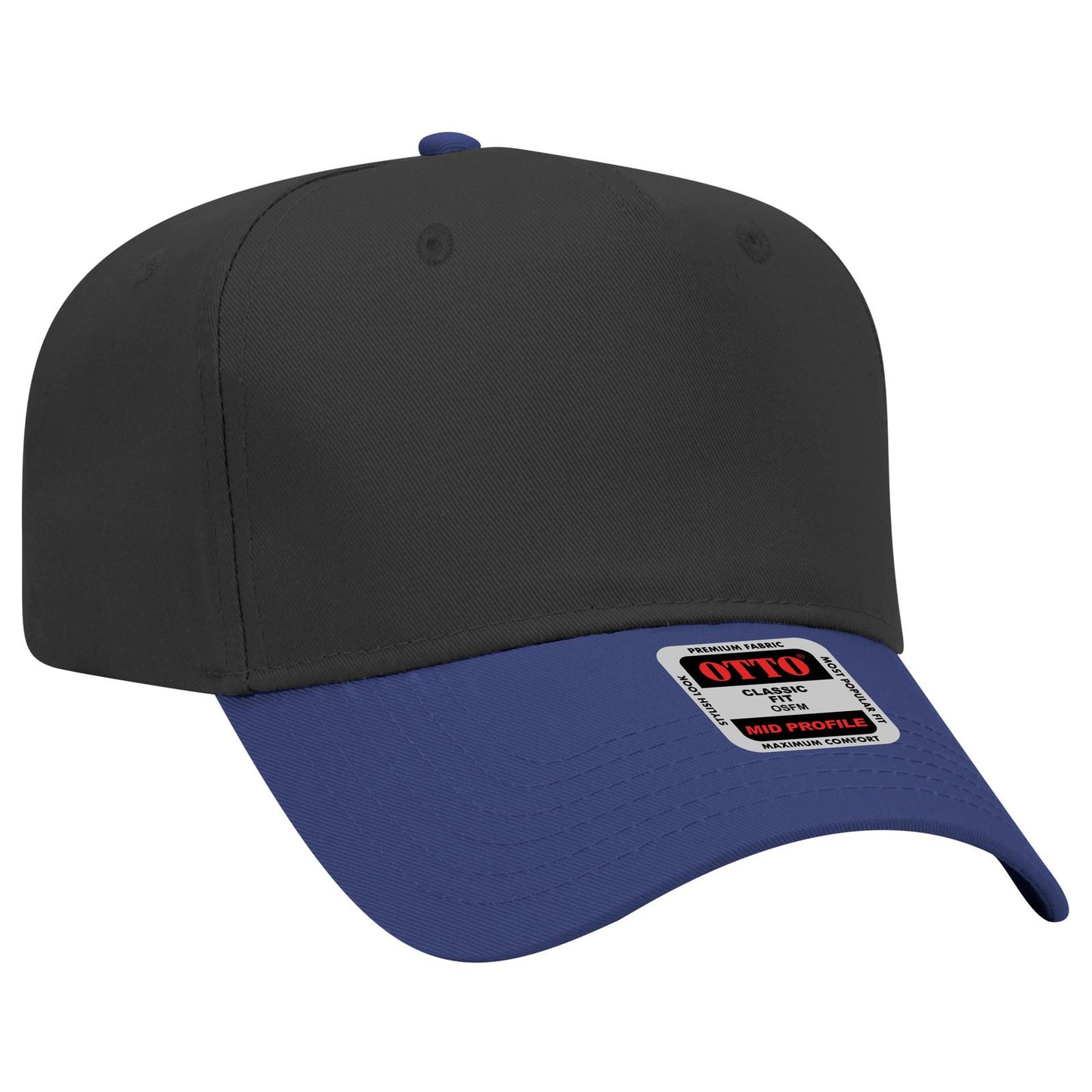 OTTO CAP 5 Panel Mid Profile Baseball Cap 31-069