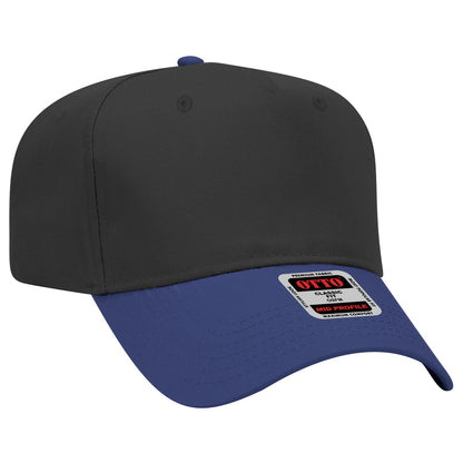 OTTO CAP 5 Panel Mid Profile Baseball Cap 31-069