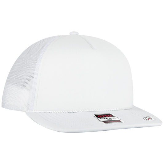 OTTO CAP "OTTO SNAP" 5 Panel Pro Style Mesh Back Trucker Snapback Hat