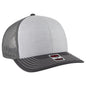 OTTO CAP 6 Panel Mid Profile Mesh Back Trucker Hat 112-1