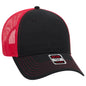 OTTO CAP 6 Panel Low Profile Mesh Back Trucker Hat 83-1239