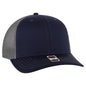 OTTO CAP 6 Panel Mid Profile Mesh Back Trucker Hat 112-1