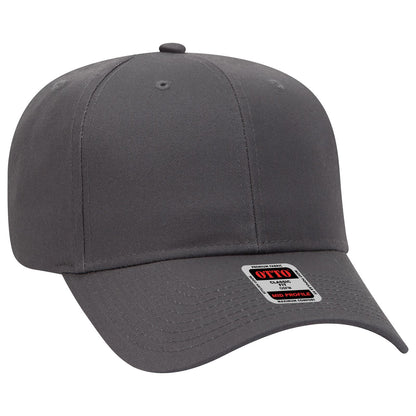 OTTO CAP 6 Panel Mid Profile Baseball Cap 27-079