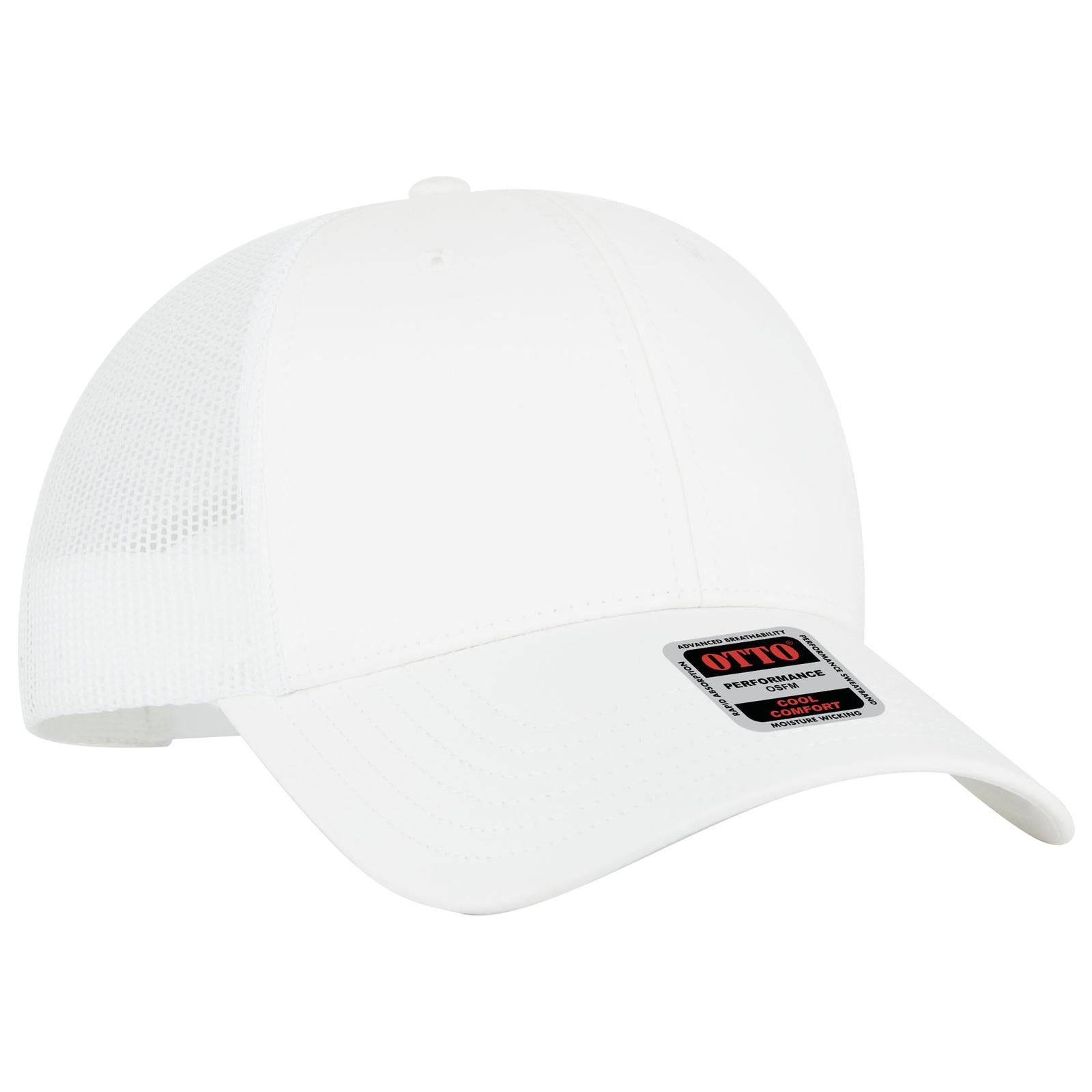 OTTO CAP 6 Panel Low Profile Mesh Back Trucker Hat
