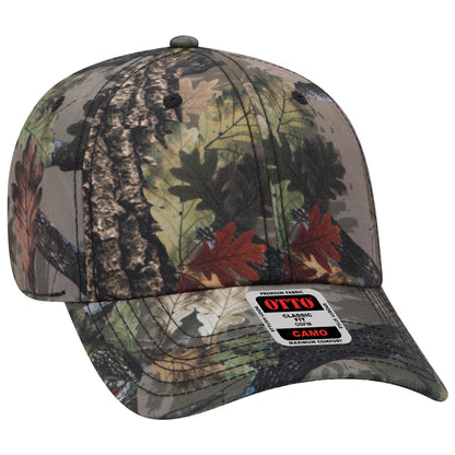 OTTO CAP Camouflage 6 Panel Low Profile Baseball Cap 103-1263