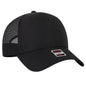 OTTO CAP 6 Panel Low Profile Mesh Back Trucker Hat 83-3