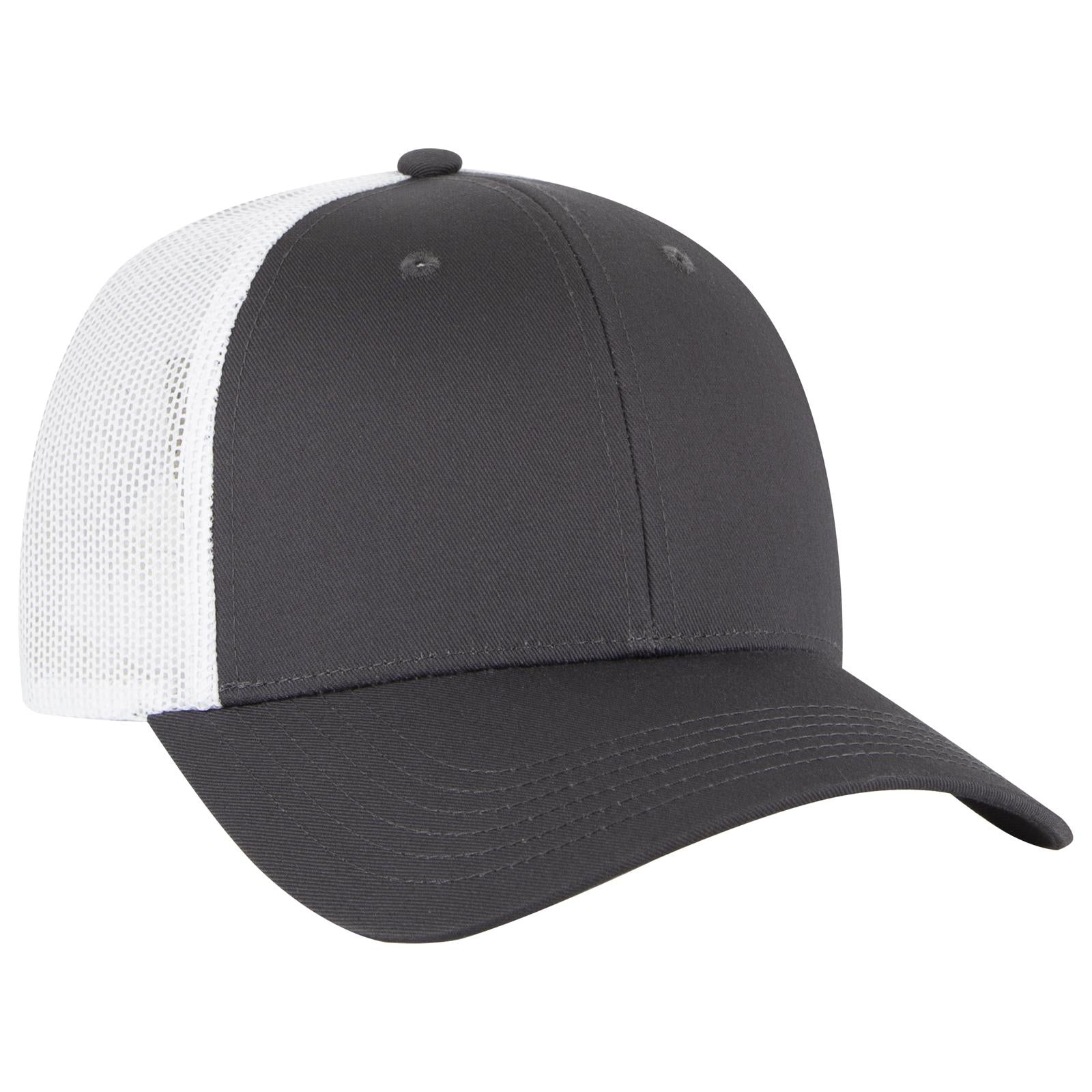 OTTO CAP 6 Panel Low Profile Mesh Back Trucker Hat