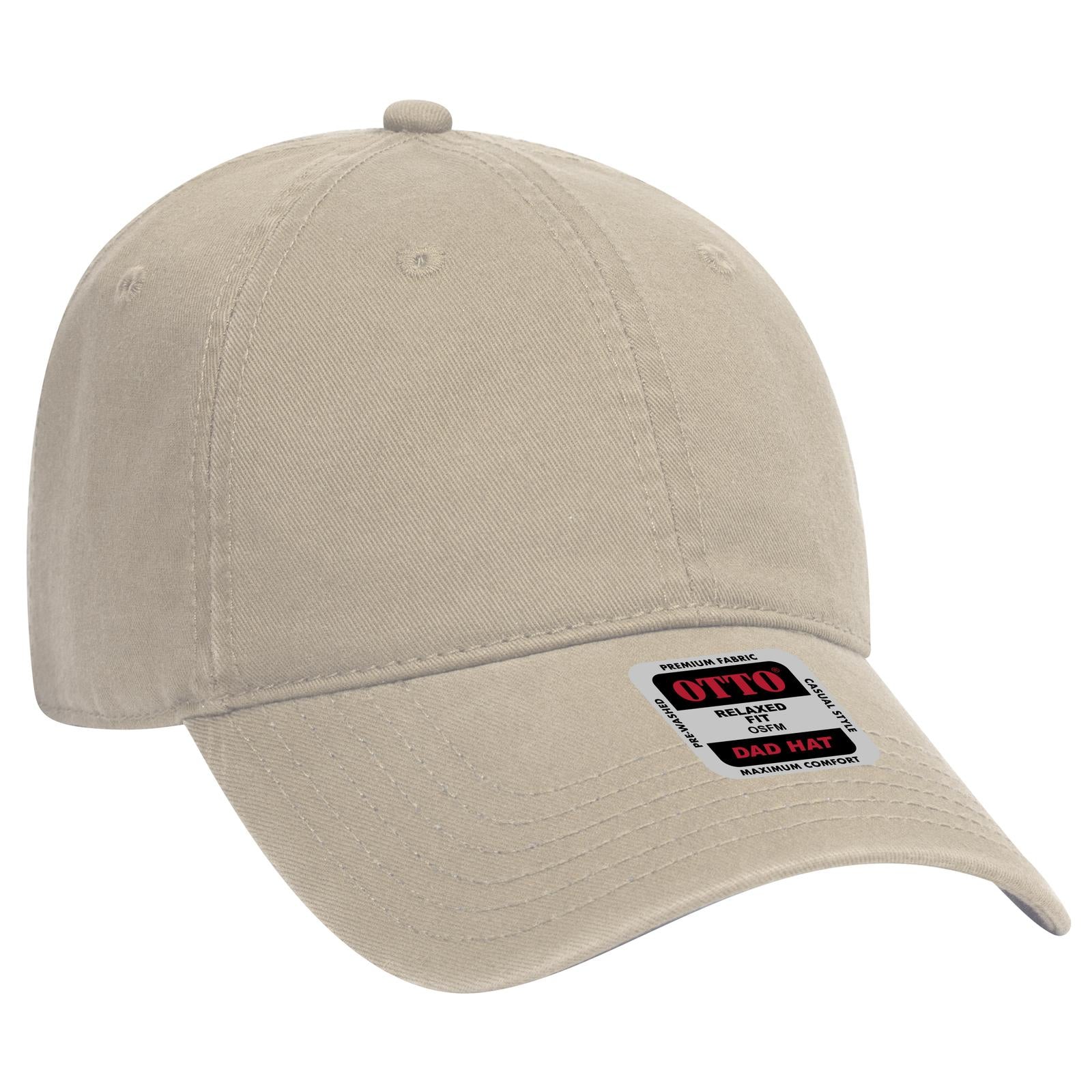 OTTO CAP 6 Panel Low Profile Dad Hat