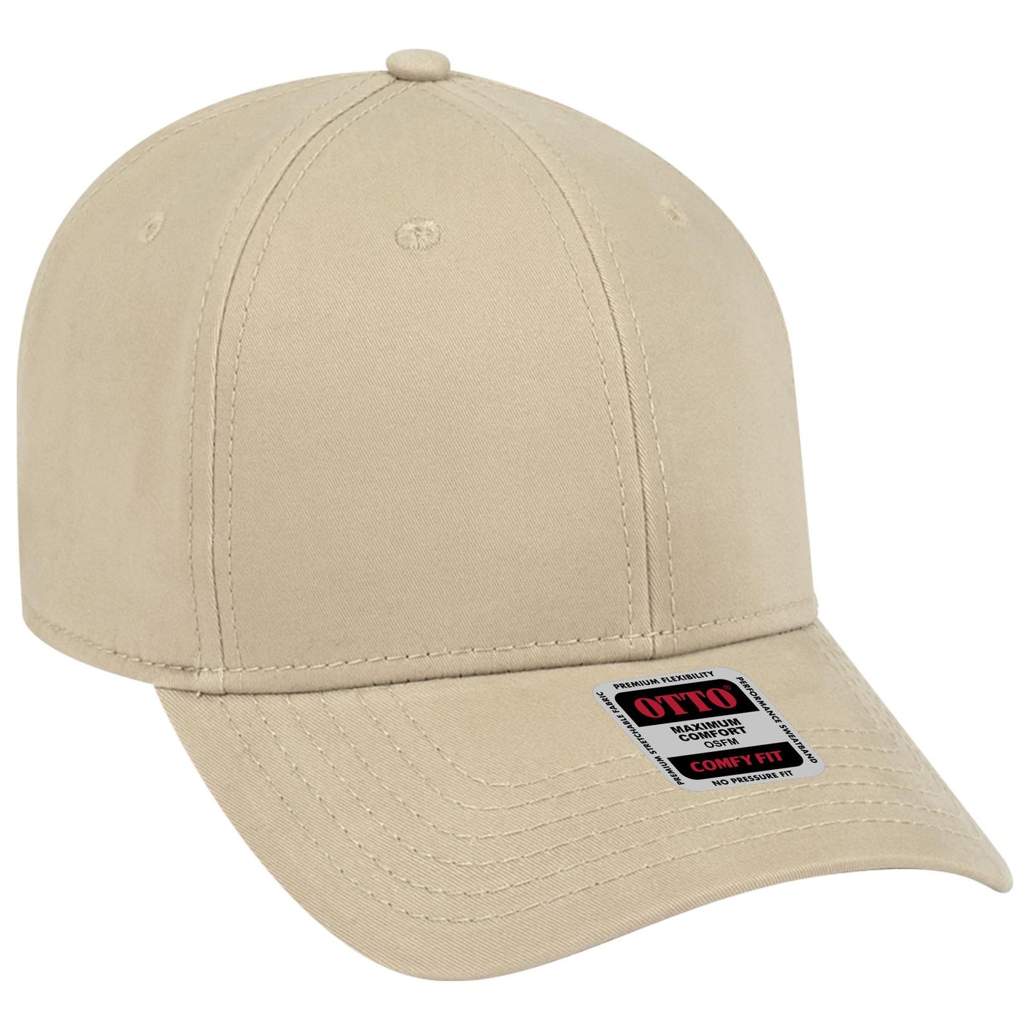 OTTO CAP "OTTO COMFY FIT" 6 Panel Low Profile Baseball Cap 19-1227