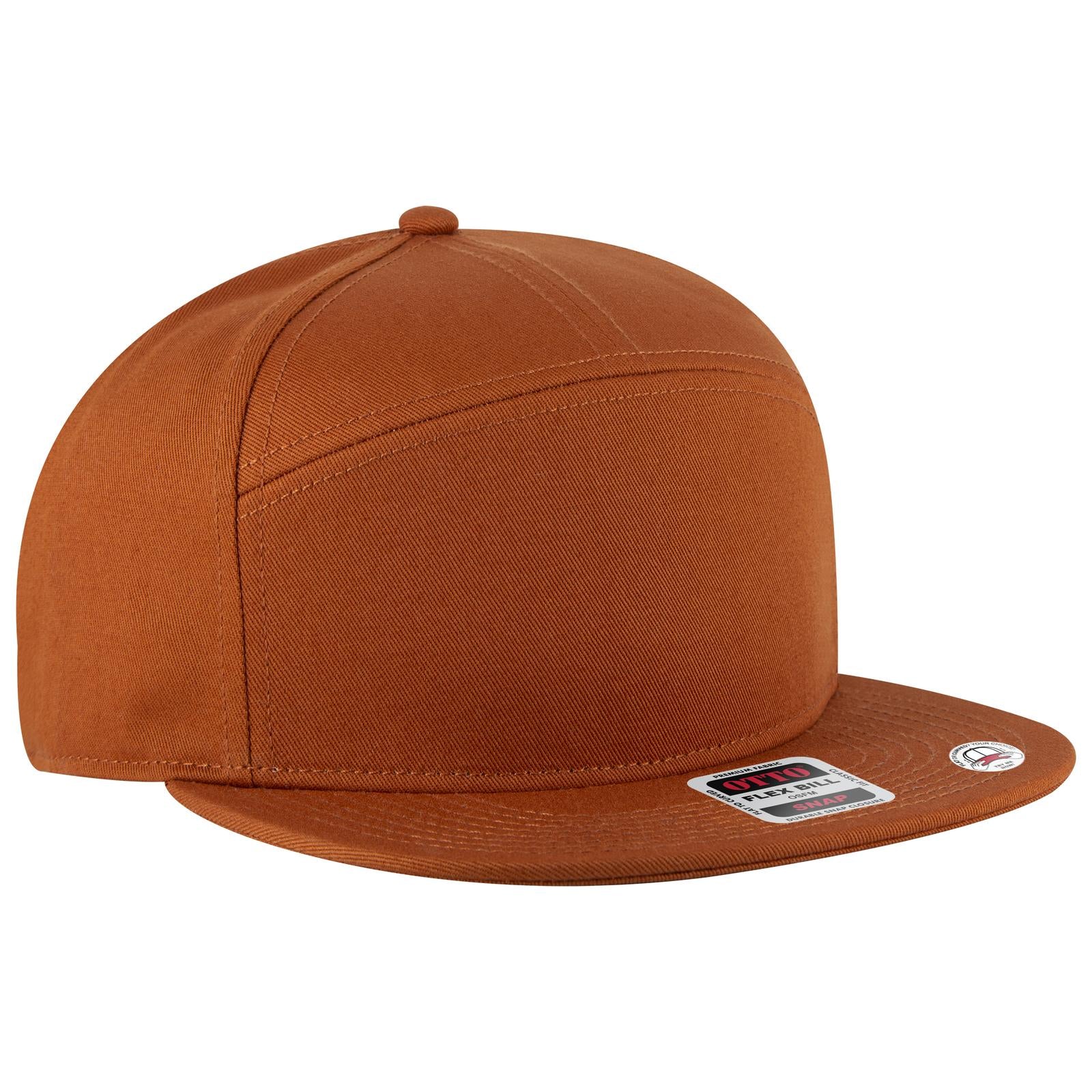OTTO CAP "OTTO SNAP" 7 Panel Mid Profile Snapback Hat