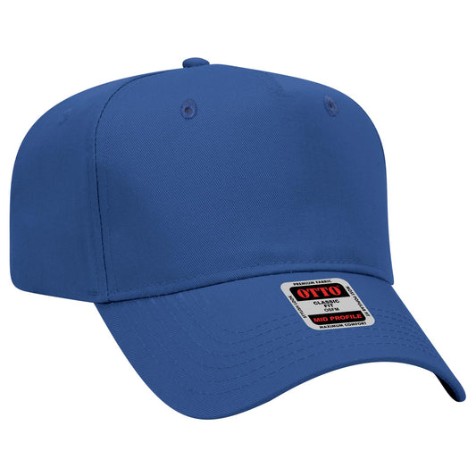 OTTO CAP 5 Panel Mid Profile Baseball Cap 31-069