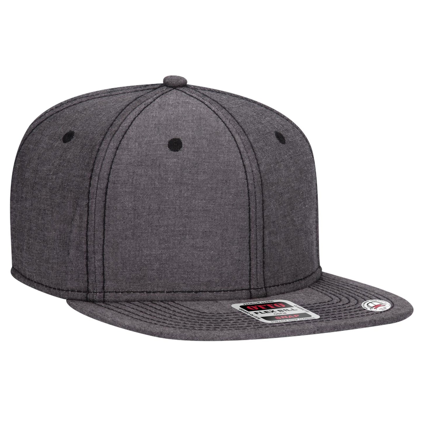 OTTO CAP “OTTO SNAP” 6 Panel Pro Style Snapback Hat