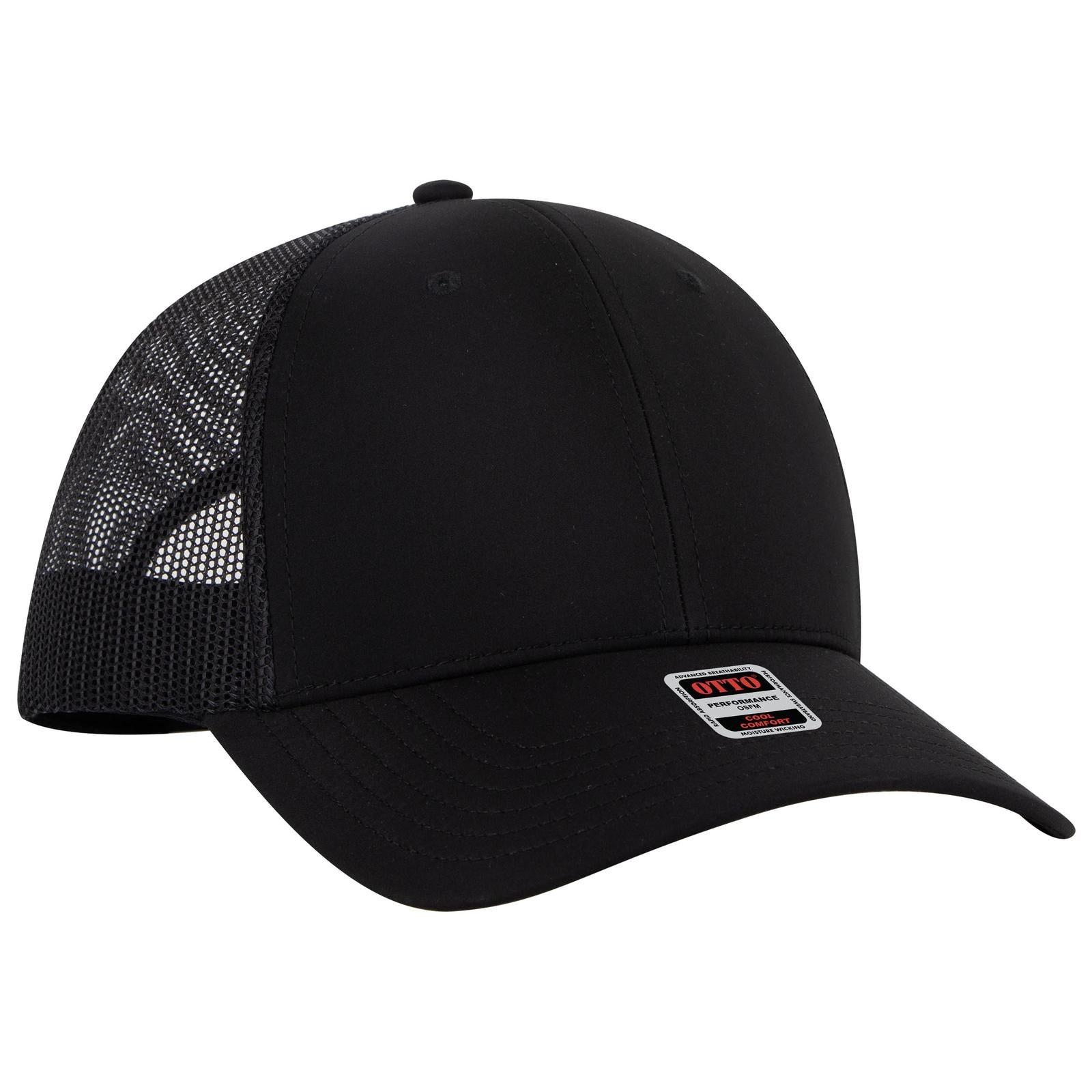 OTTO CAP 6 Panel Low Profile Mesh Back Trucker Hat