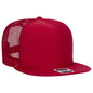 OTTO CAP "OTTO SNAP" 5 Panel High Crown Mesh Back Trucker Snapback Hat 132-1037