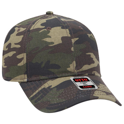 OTTO CAP Camouflage 6 Panel Low Profile Baseball Cap 78-353