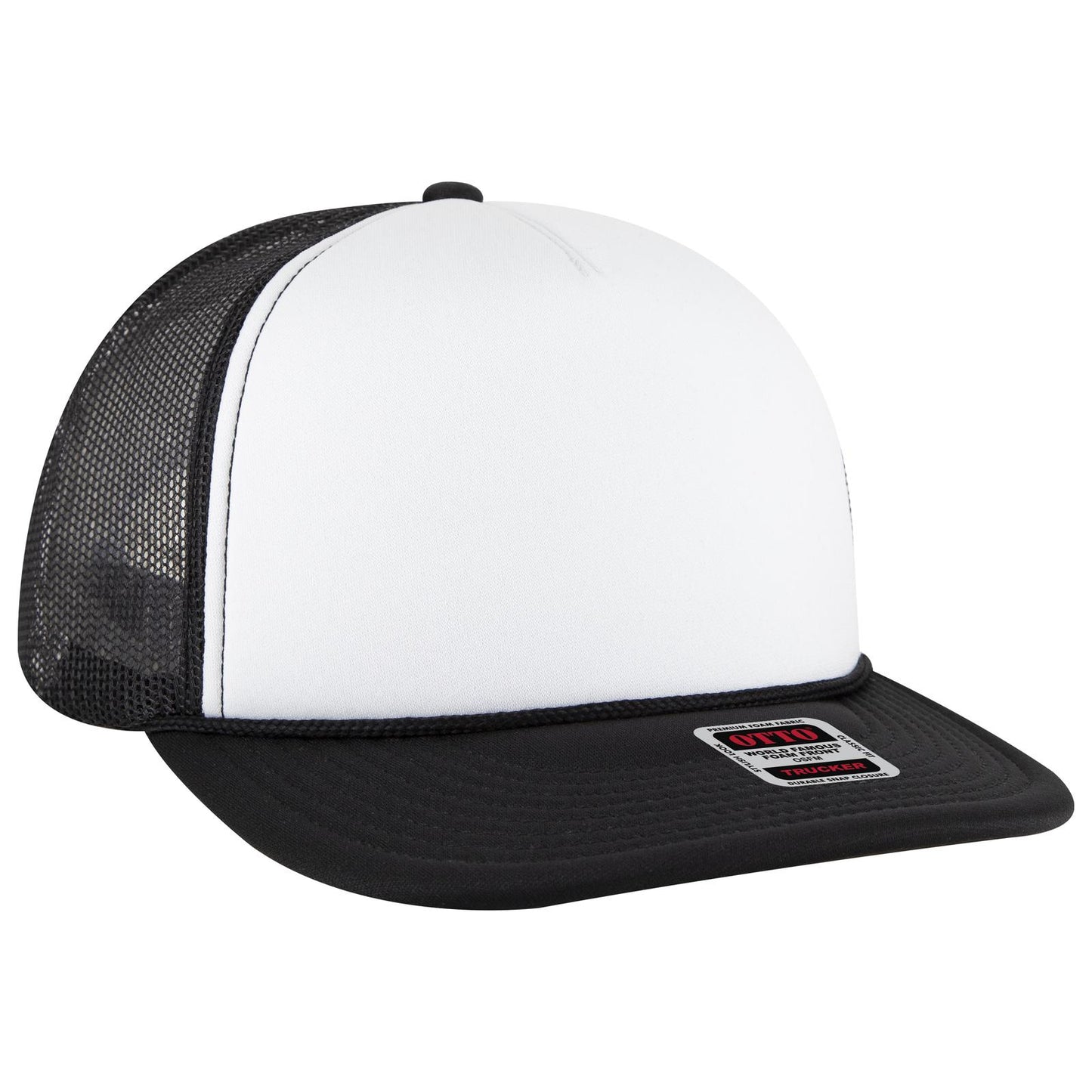 OTTO CAP 5 Panel Pro Style Mesh Back Trucker Hat 39950-1