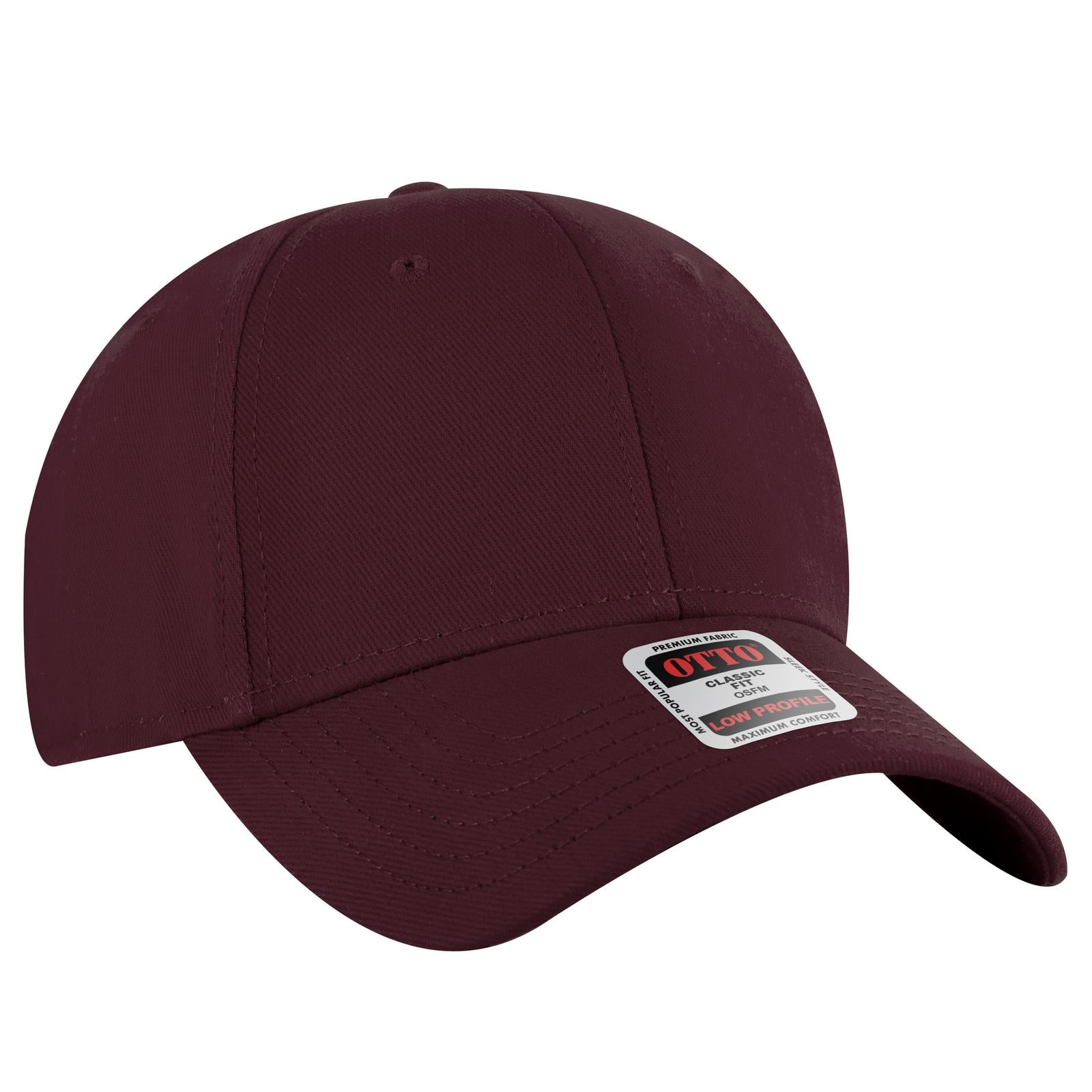OTTO CAP 6 Panel Low Profile Baseball Cap