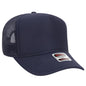 OTTO CAP 5 Panel Mid Profile Mesh Back Trucker Hat 32-467