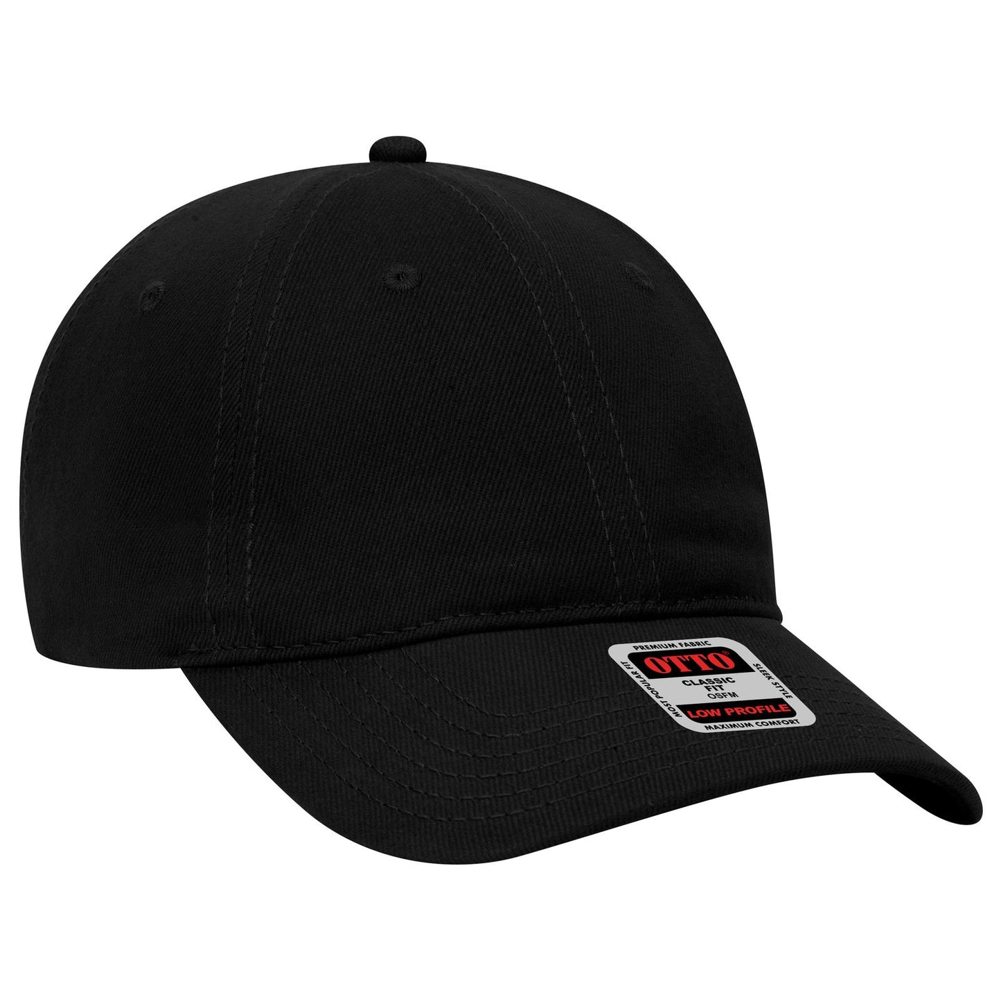 OTTO CAP 6 Panel Low Profile Baseball Cap 18-253