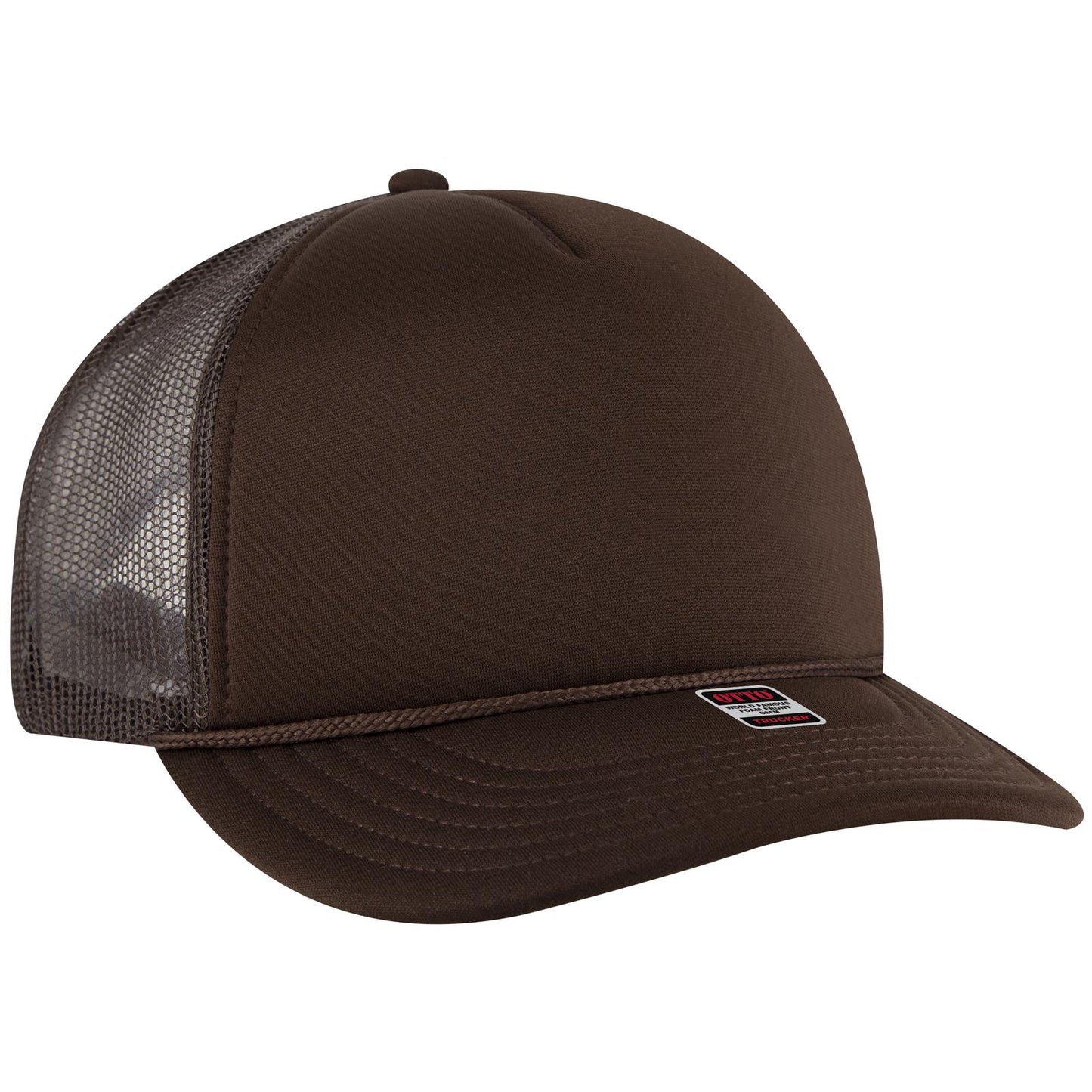 OTTO CAP 5 Panel Pro Style Mesh Back Trucker Hat 39950-2