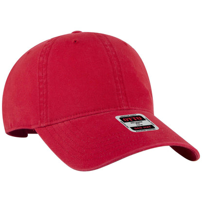 OTTO CAP 6 Panel Low Profile Dad Hat 18-3