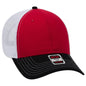OTTO CAP 6 Panel Low Profile Mesh Back Trucker Hat 83-1239