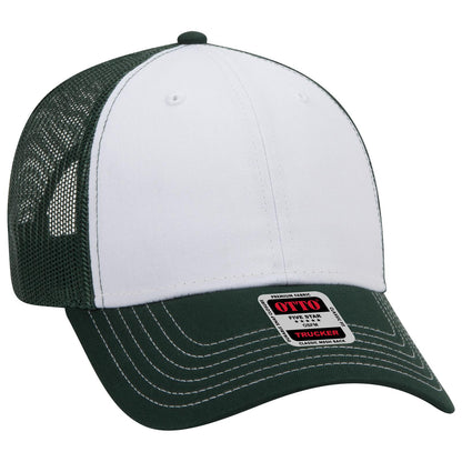 OTTO CAP 6 Panel Low Profile Mesh Back Trucker Hat 83-1239