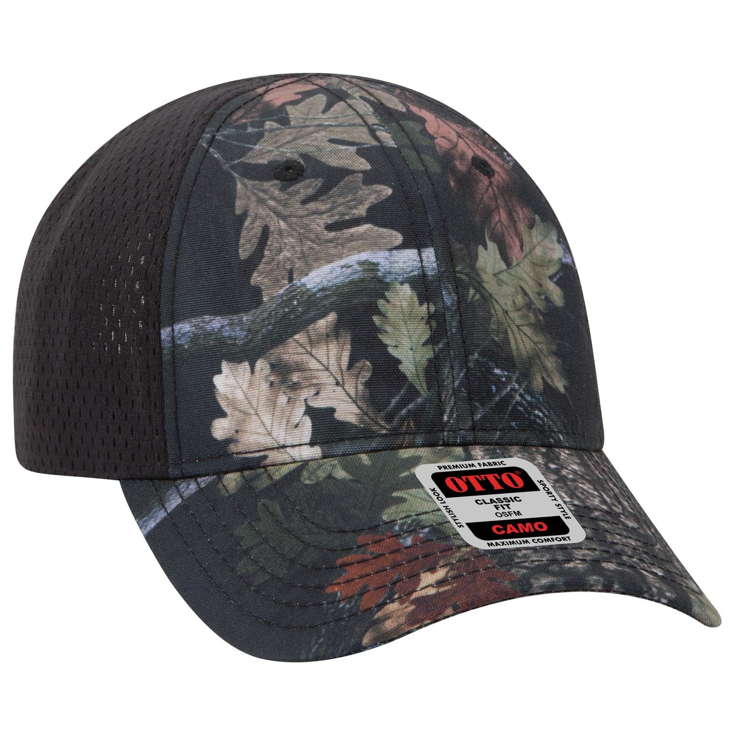 OTTO CAP Camouflage 6 Panel Low Profile Baseball Cap 103-1243