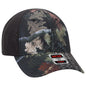 OTTO CAP Camouflage 6 Panel Low Profile Baseball Cap 103-1243