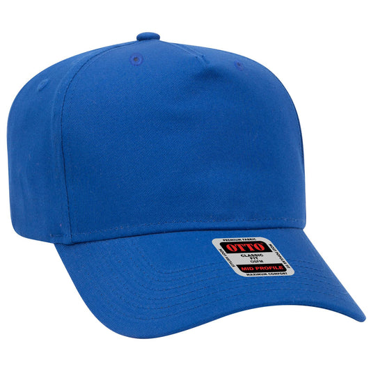 OTTO CAP 5 Panel Mid Profile Baseball Cap 31-538