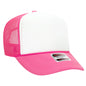 OTTO CAP 5 Panel High Crown Mesh Back Trucker Hat 39-165