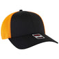 OTTO CAP "OTTO FLEX" Fitted 6 Panel Low Profile Mesh Back Trucker Hat 135-2
