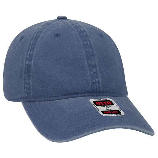 OTTO CAP 6 Panel Low Profile Dad Hat 18-202