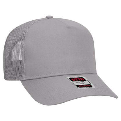 OTTO CAP 5 Panel Mid Profile Mesh Back Trucker Hat 32-285