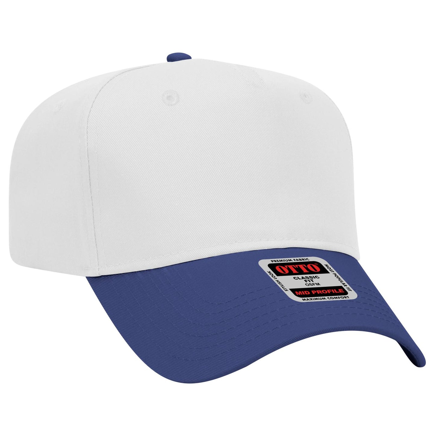OTTO CAP 5 Panel Mid Profile Baseball Cap 31-069