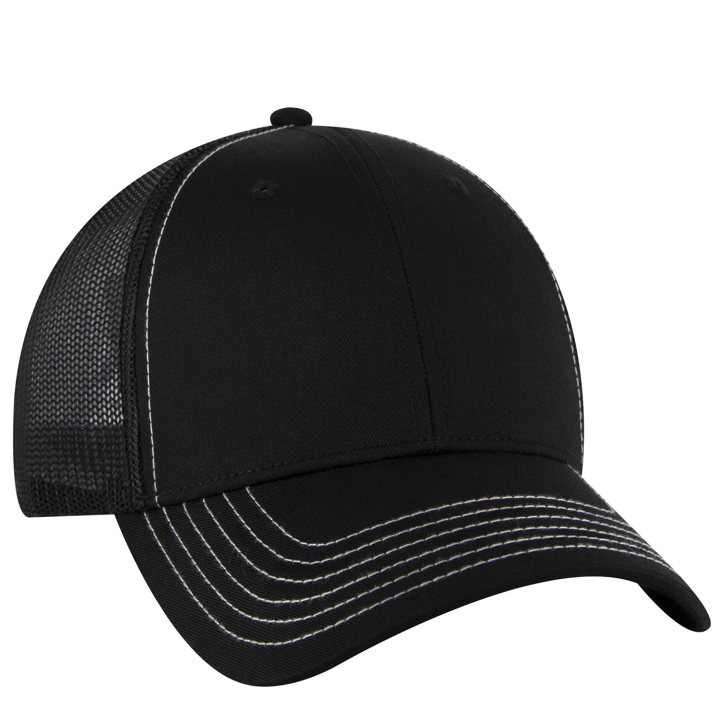 OTTO CAP 6 Panel Low Profile Mesh Back Trucker Hat 83-1239