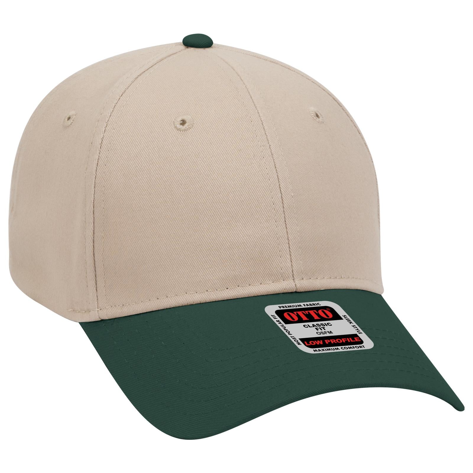 OTTO CAP 6 Panel Low Profile Baseball Cap