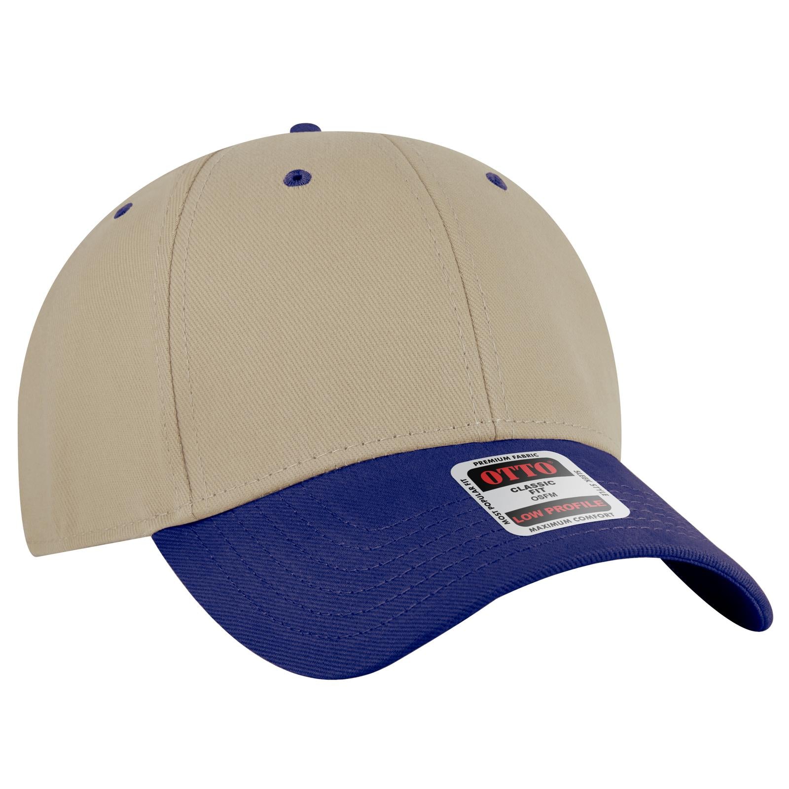OTTO CAP 6 Panel Low Profile Baseball Cap
