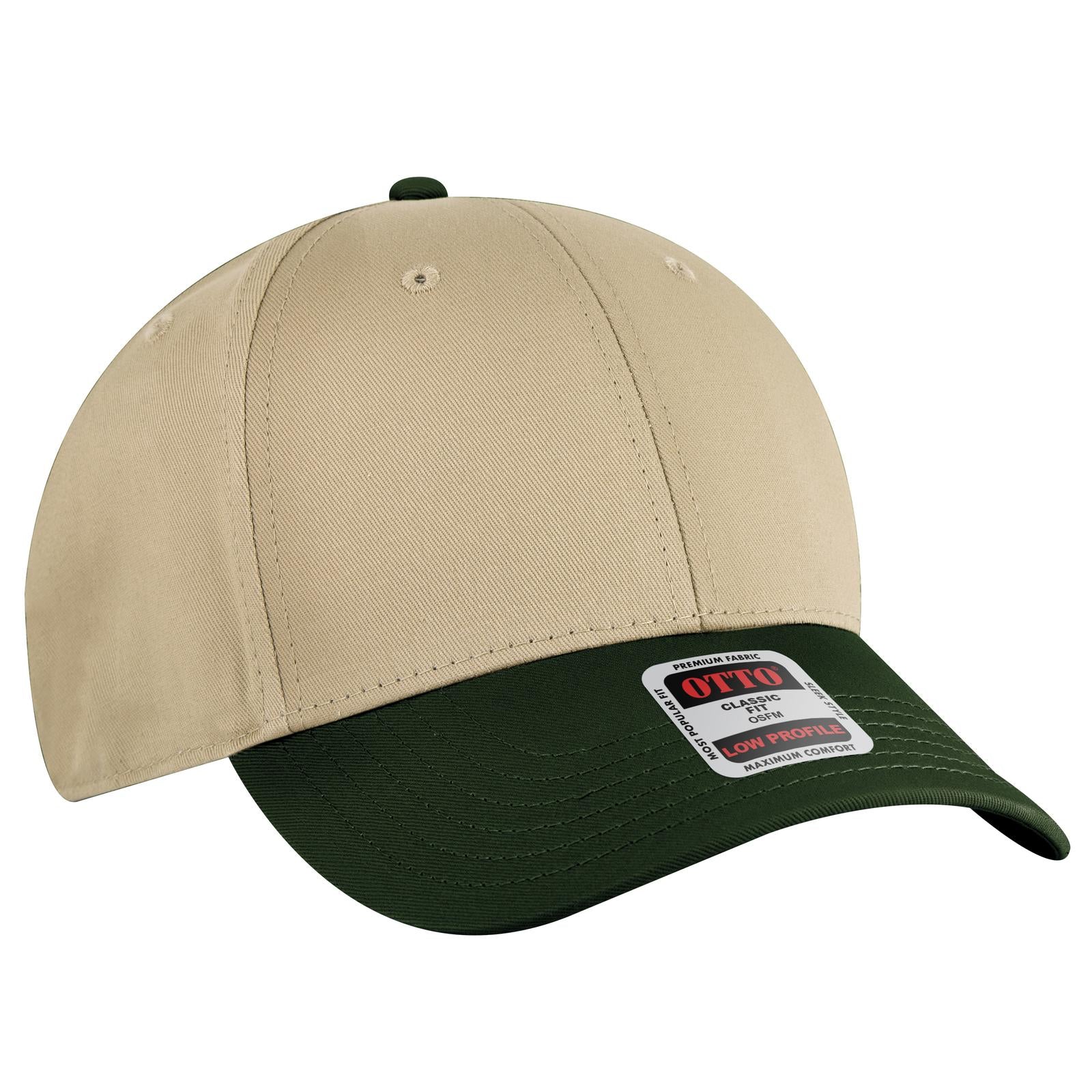 OTTO CAP 6 Panel Low Profile Baseball Cap