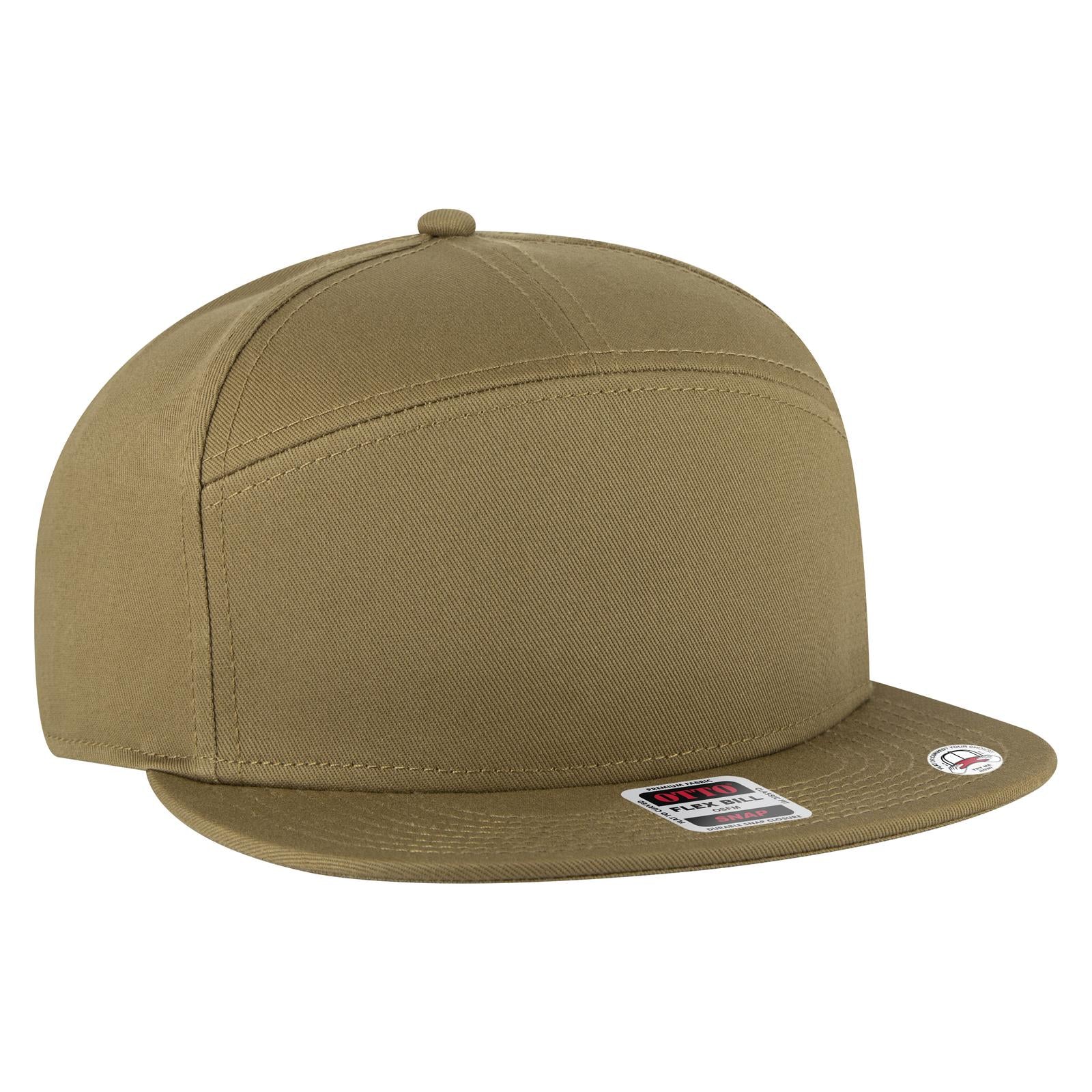 OTTO CAP "OTTO SNAP" 7 Panel Mid Profile Snapback Hat