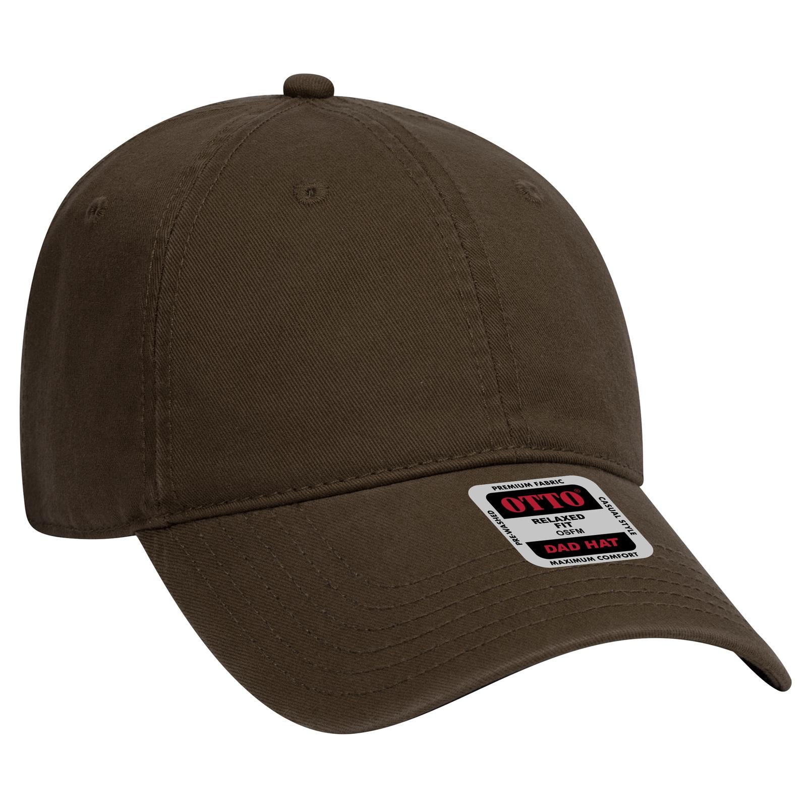 OTTO CAP 6 Panel Low Profile Dad Hat